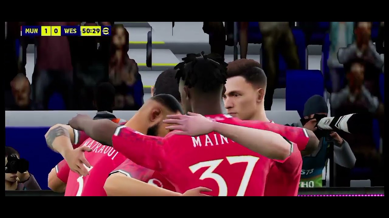 Manchester United vs Westerlo GB 2-0 efootball 