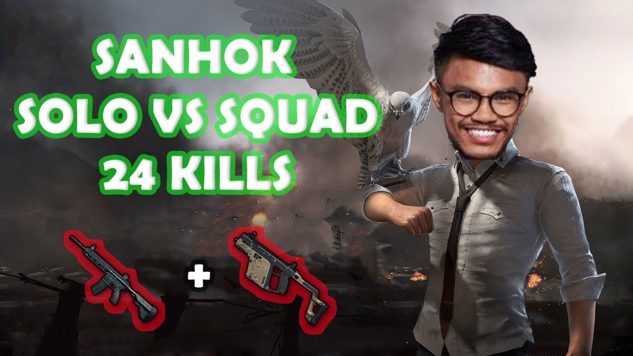 HABIS KENA SAPU ULAR DAN CACING SANHOK SAPEDEP. SANHOK SOLO VS SQUAD