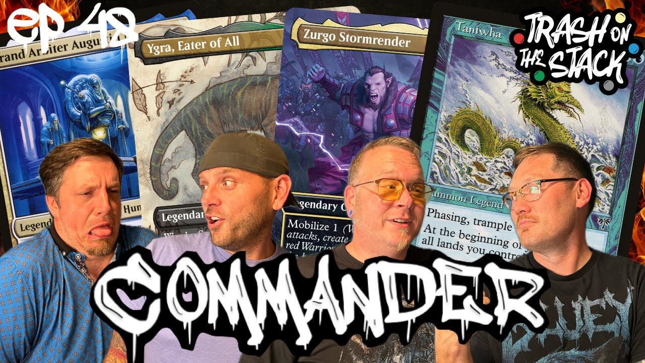 Grand Arbiter Augustin v. Ygra v. Zurgo v. Taniwha |  Magic: The Gathering Commander EDH ep 48