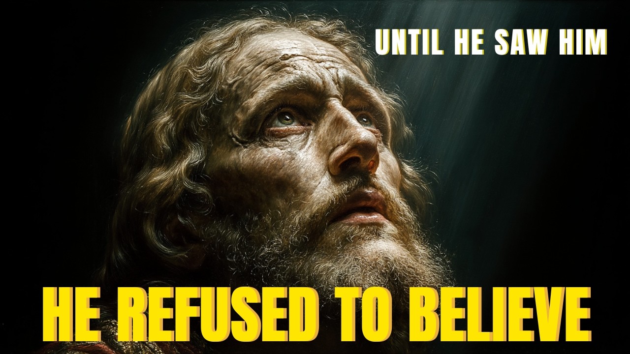 He Refused to Believe — Until Jesus Stood Before Him