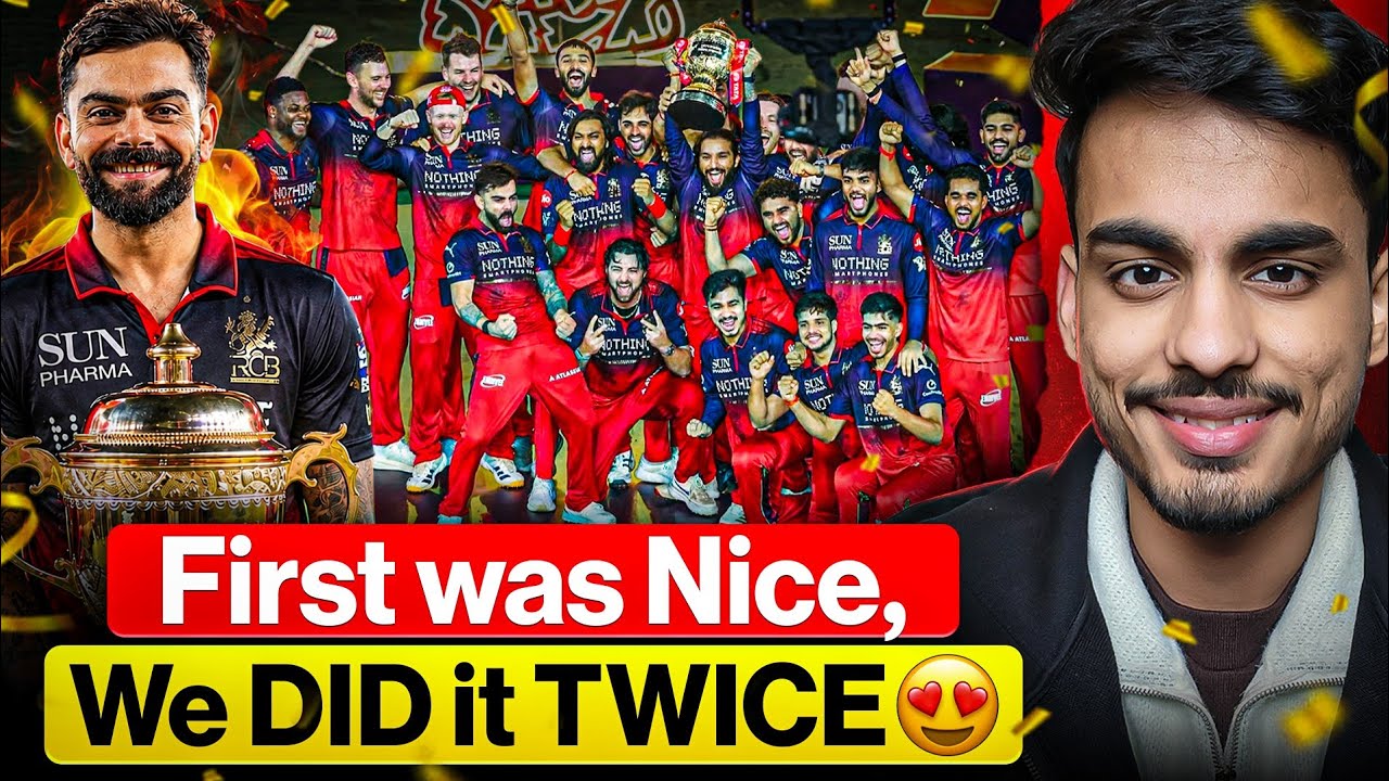 We won 🏆🏆 in 22 mins 😭 RCB are IPL 2026 Champions - Kohli Finishing in STYLE 😍 RCB vs GT Highlights