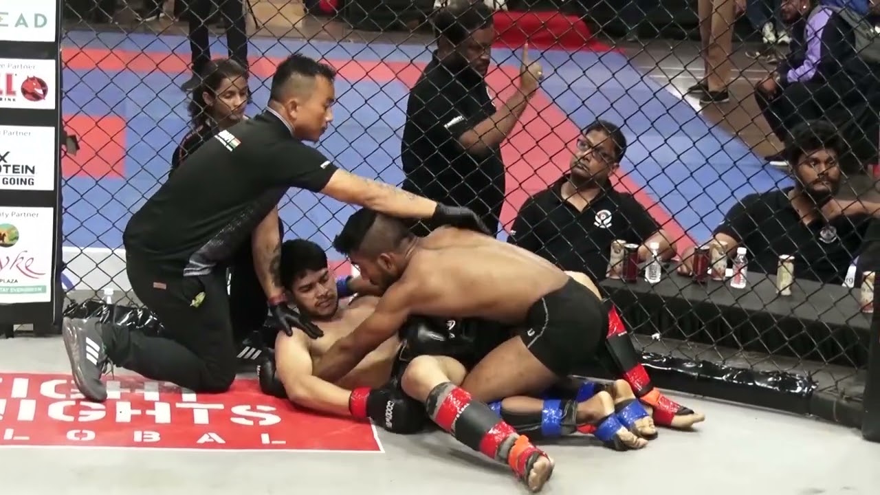Anand Saroj Vs Rahul Chakraborty National Federation MMA Championship 2023, Mumbai