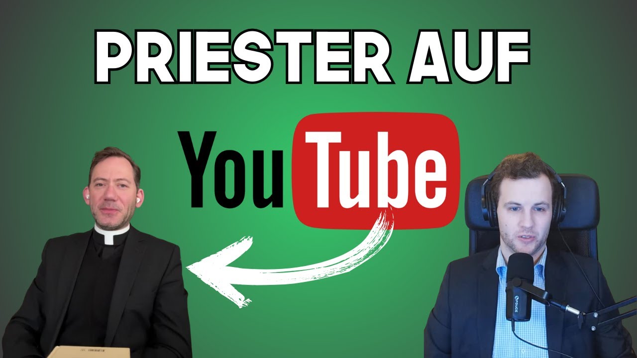 M&auml;nnlichkeit, Priestertum und YouTube Erfolg | mit Pater Philipp Karasch, CO von @KanzelKultur