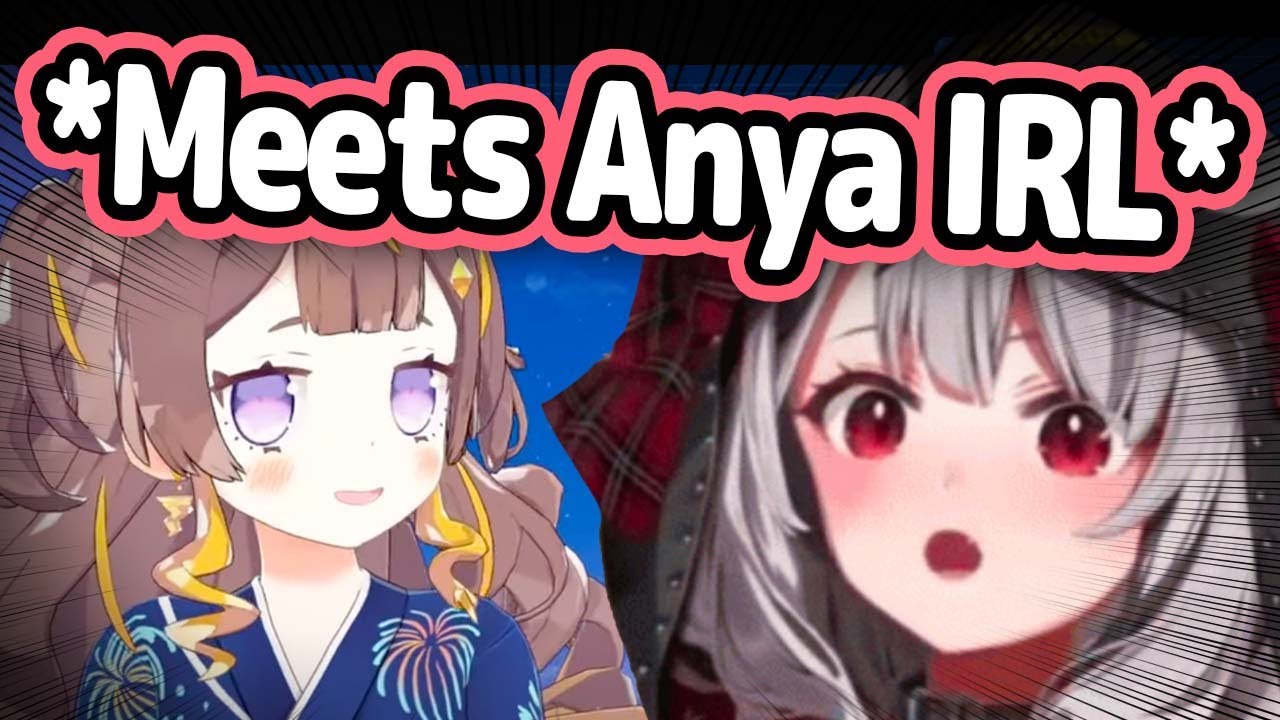 Chloe Shook Anya's Hand IRL and Was Surprised By How Different Her Personality Was...【Hololive】