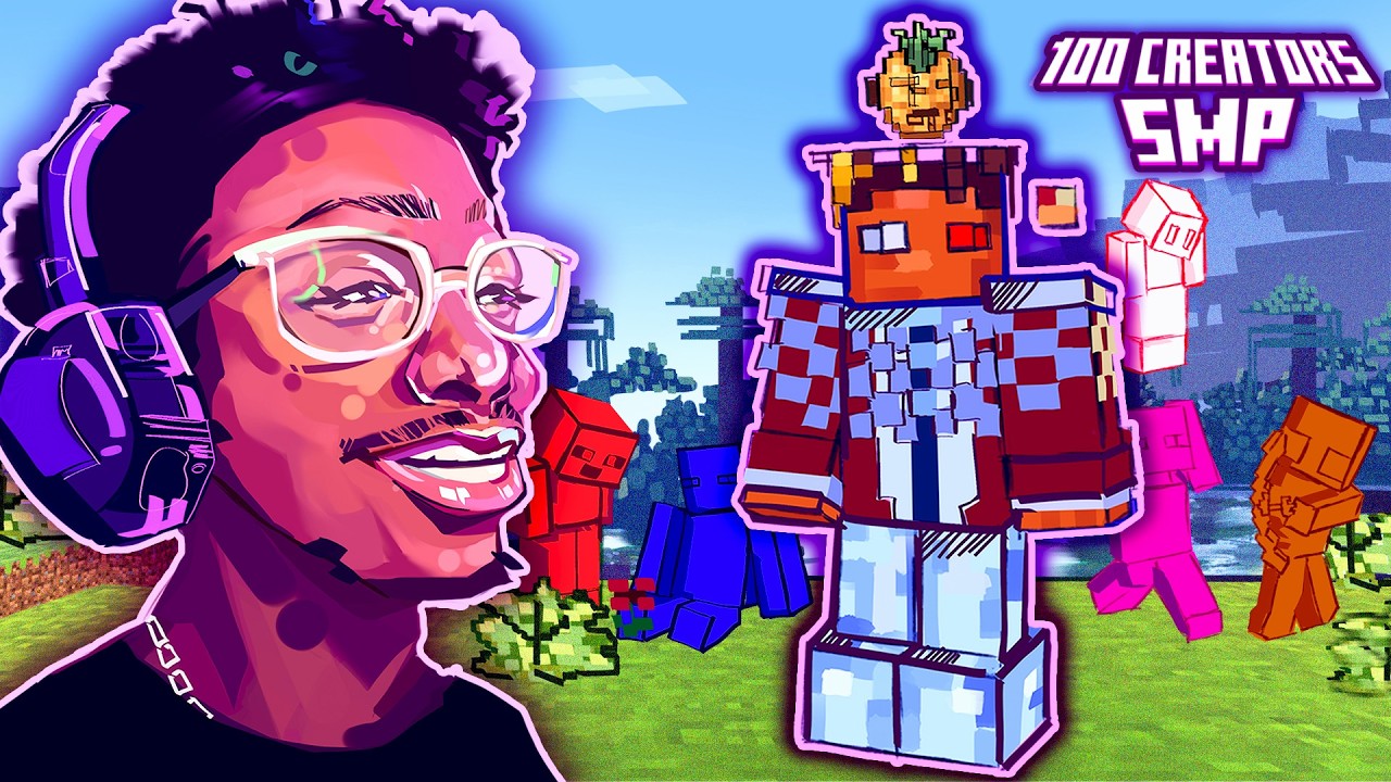 100 Creators SMP Minecraft [ Day 2] #yolosmp