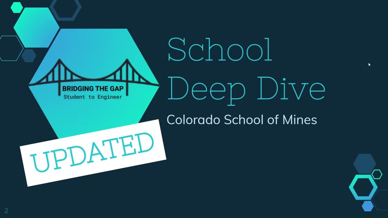 School Deep Dive into Colorado School of Mines UPDATED