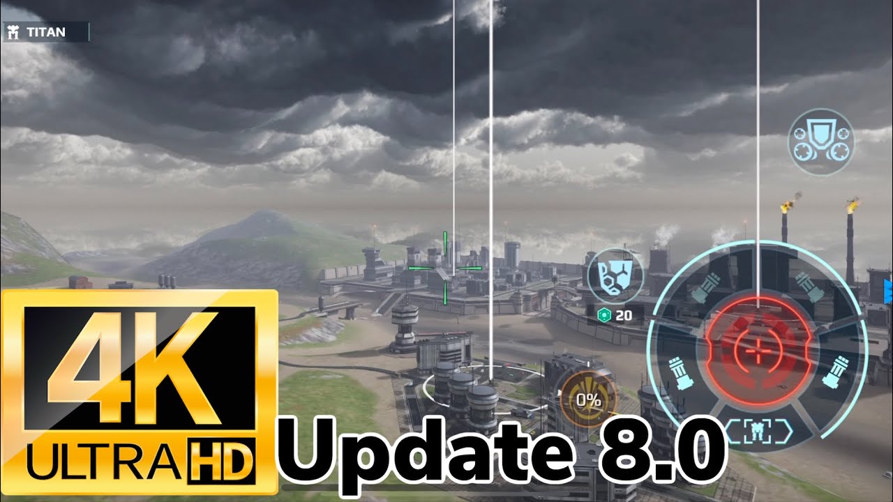 UPDATE 8.0 NEW SPRINGFIELD 4K | War Robots Gameplay