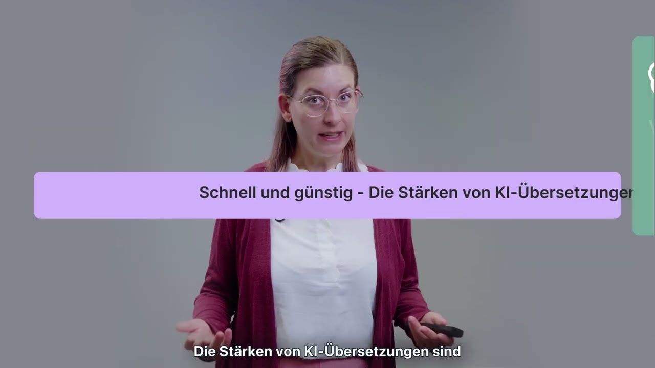 Video 47 – Schnell und günstig: Die Stärken von KI-Übersetzungen 🚀