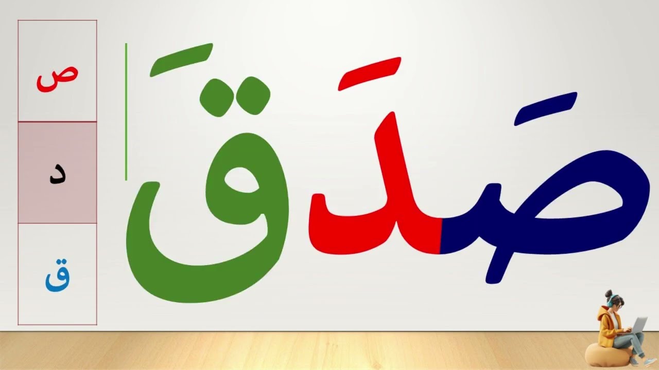 تعلم القراءة والكتابة | تعلم قراءة وكتابة كلمات ثلاثية مع حركة الفتح