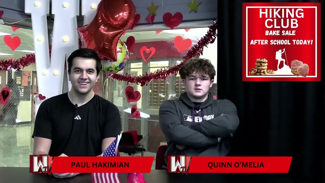 THURSDAY FEBRUARY 12TH LIVE IN THE A.M.! MORNING ANNOUNCEMENTS