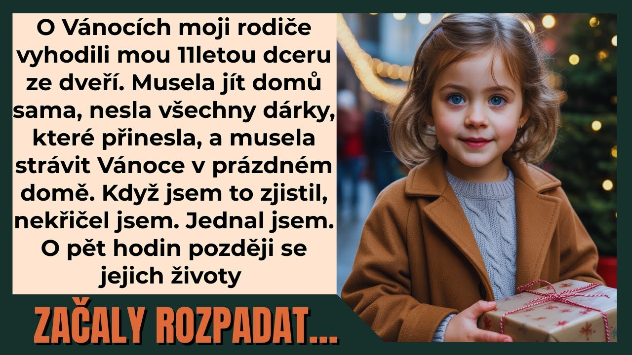O Vánocích rodiče odmítli mého 11letého u dveří.