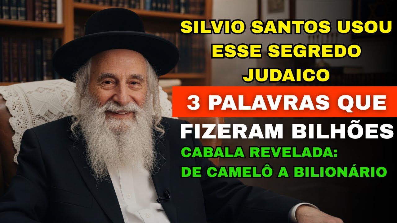 Silvio Santos Usou O SEGREDO Da CABALA JUDAICA Para Enriquecer (Revelado!)