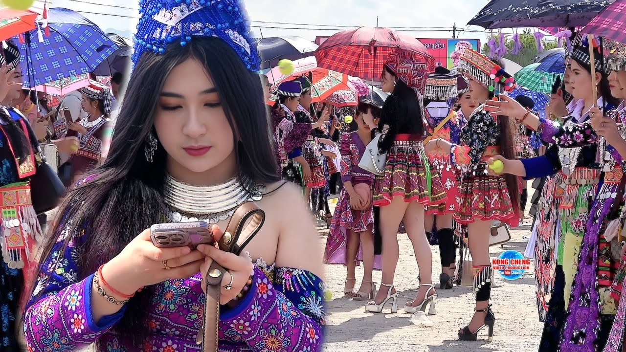 LARGEST HMONG NEW YEAR PHONSAVANH XIENG KHOUANG LAOS 2024