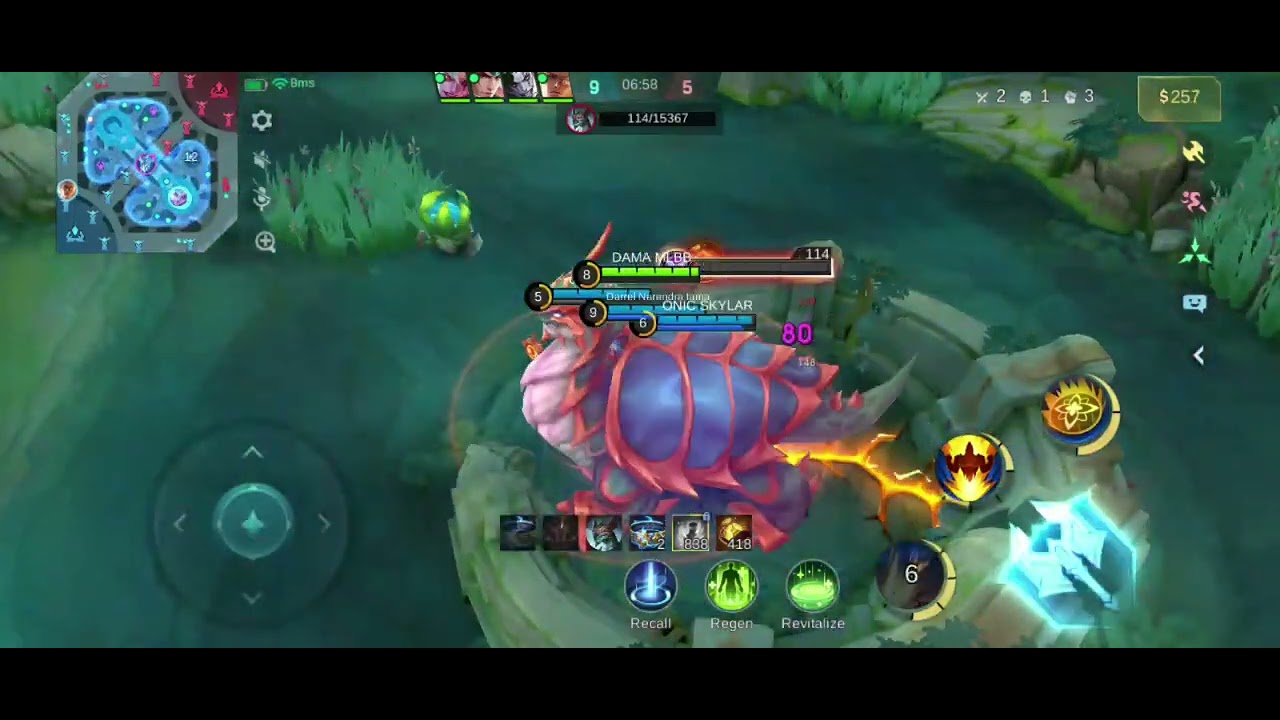 Gameplay solo rank || Gatot tank magic - defense terkuat + keras.!!