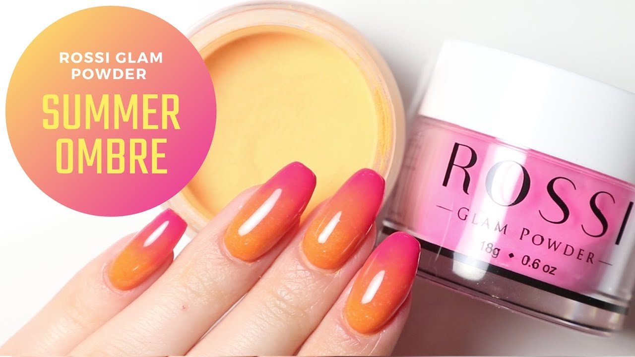 💅 Rossi GLAM POWDER Summer Ombre