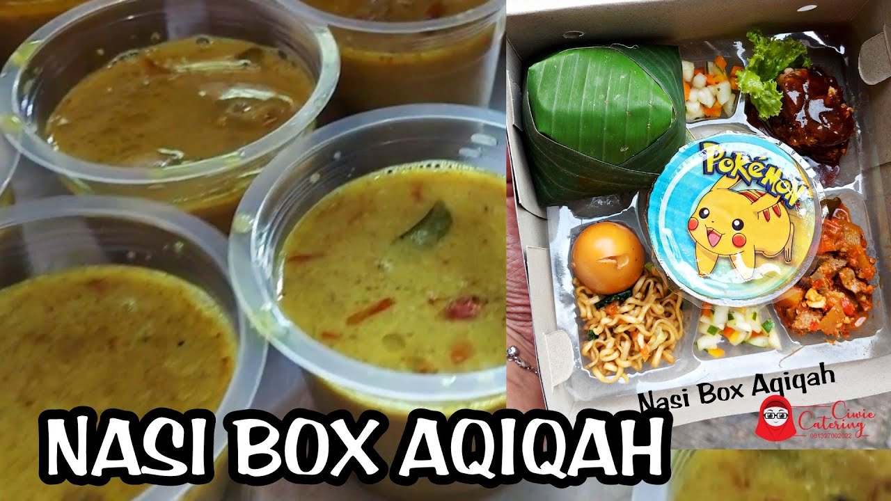 100 NASI BOX AQIQAH | PESANAN CATERING I RESEP GULAI KAMBING