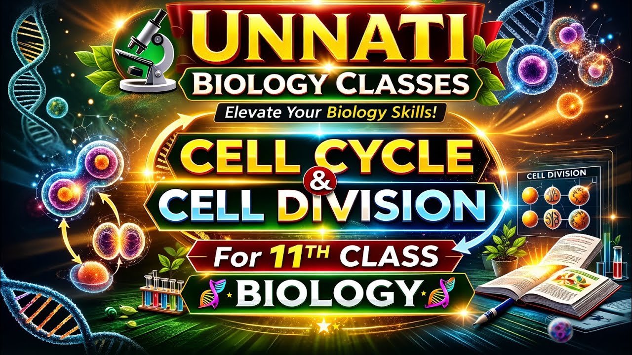 कोशिका चक्र /cell cycle for 11th class biology based on NCERT in hindi