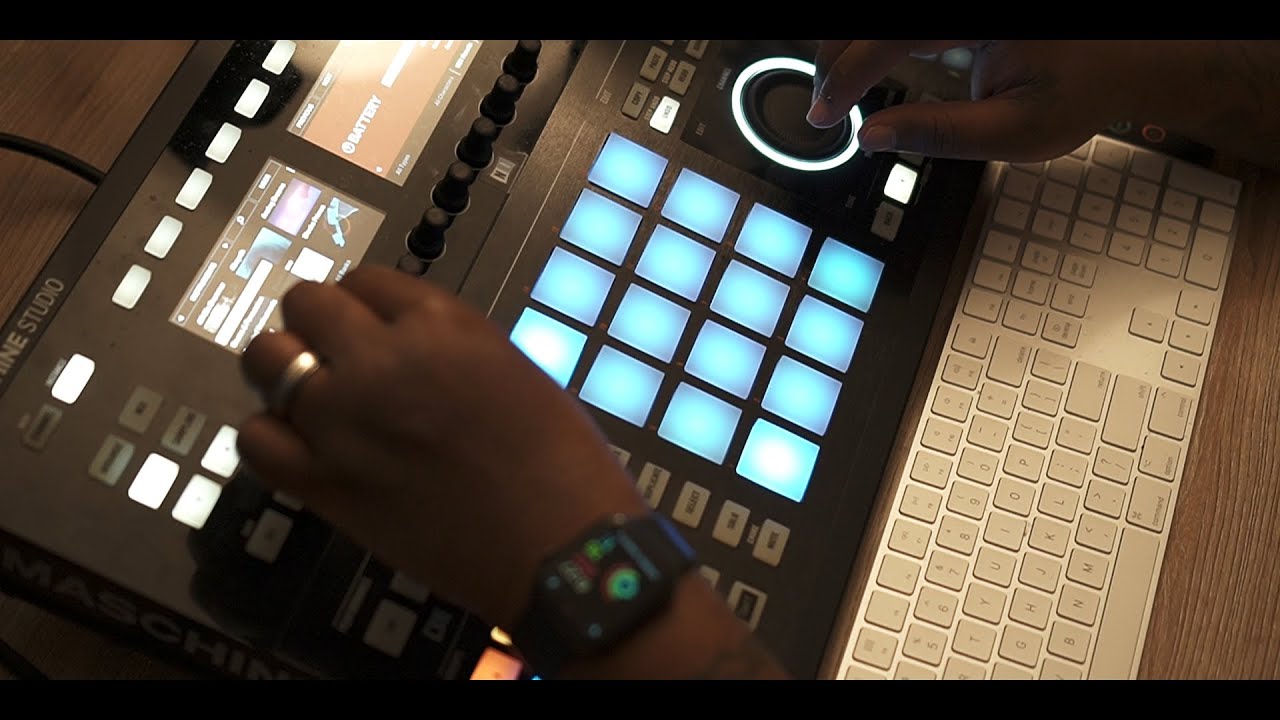 Making a Beat on Maschine Studio