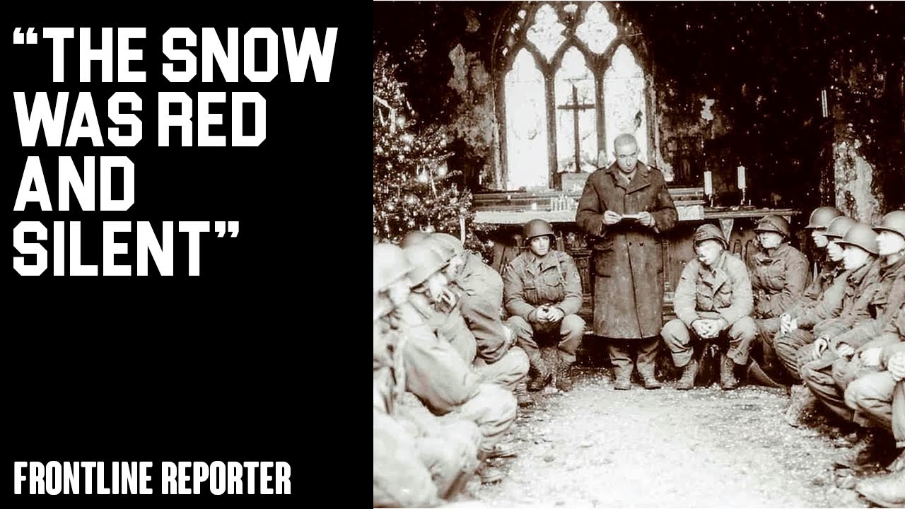 War Correspondent Talks About Photographing the Battle of the Bulge &ndash; 1944