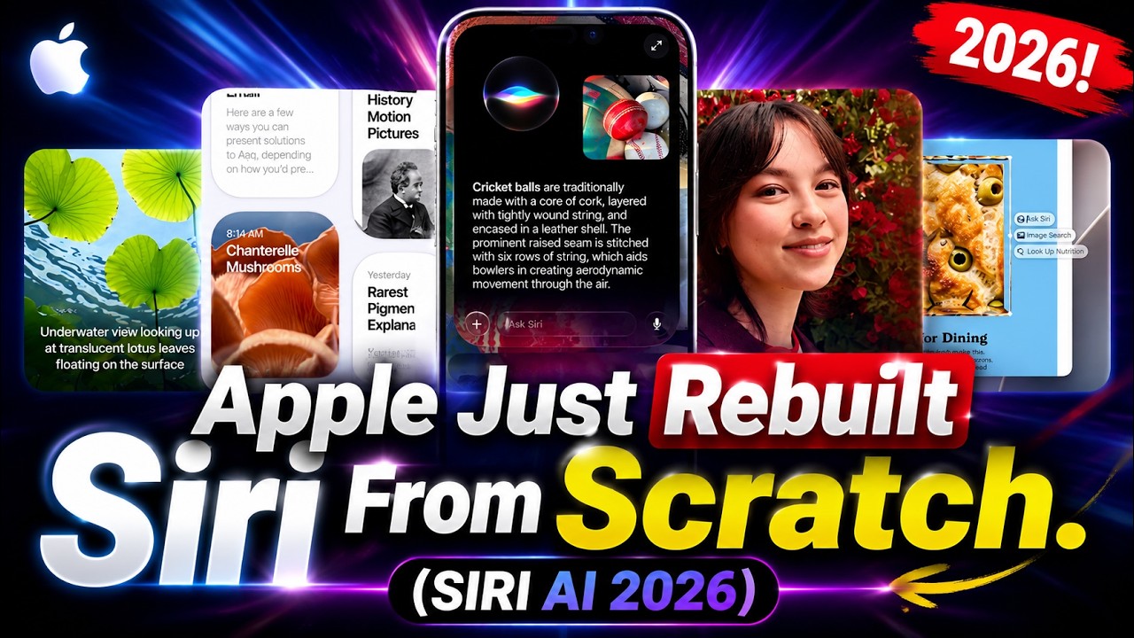 Apple Siri AI (2026) &ndash; Everything You Need To Know! (Features & Compatibility)