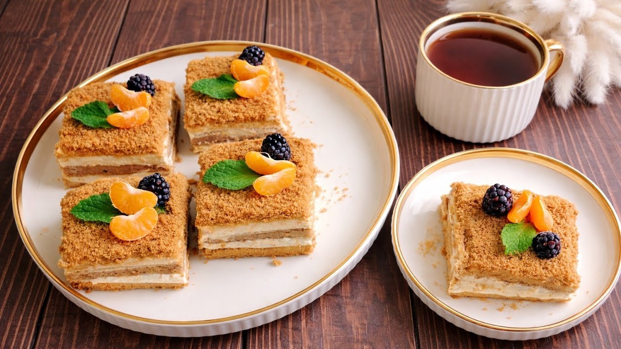 Honey Cakes Without Rolling