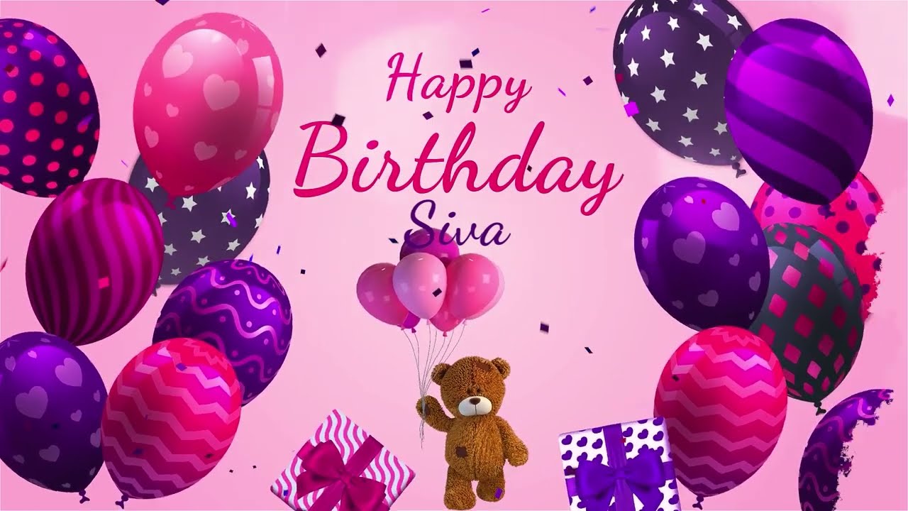Happy Birthday Siva | Siva Happy Birthday Song