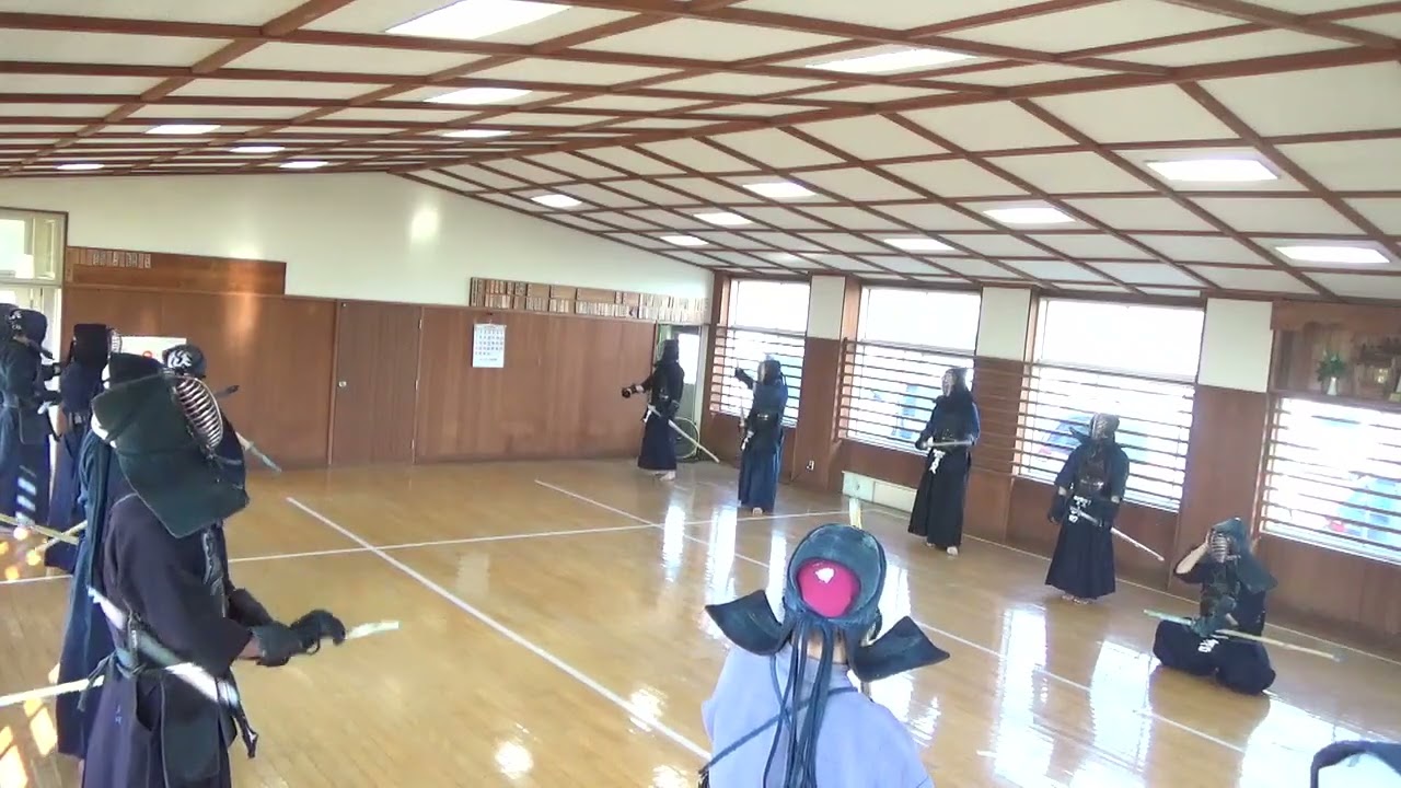 2025-12-27(1)土曜日の稽古、前半(手前側)