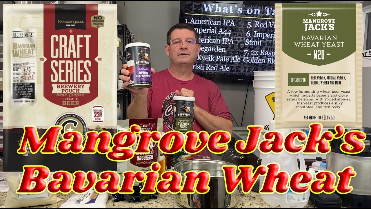 How to brew Mangrove Jack's Bavarian Wheat - Hefeweizen Wheat Ale
