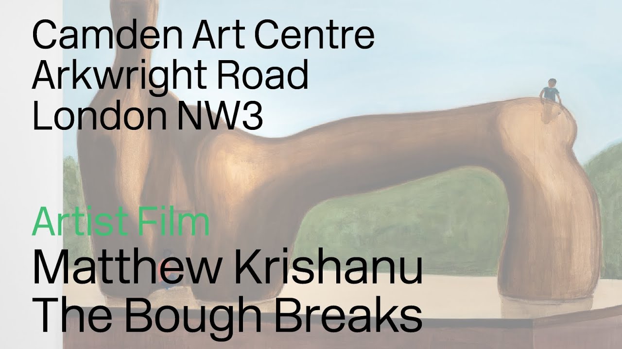 Matthew Krishanu on his exhibition 'The Bough Breaks' at Camden Art Centre, 2024.