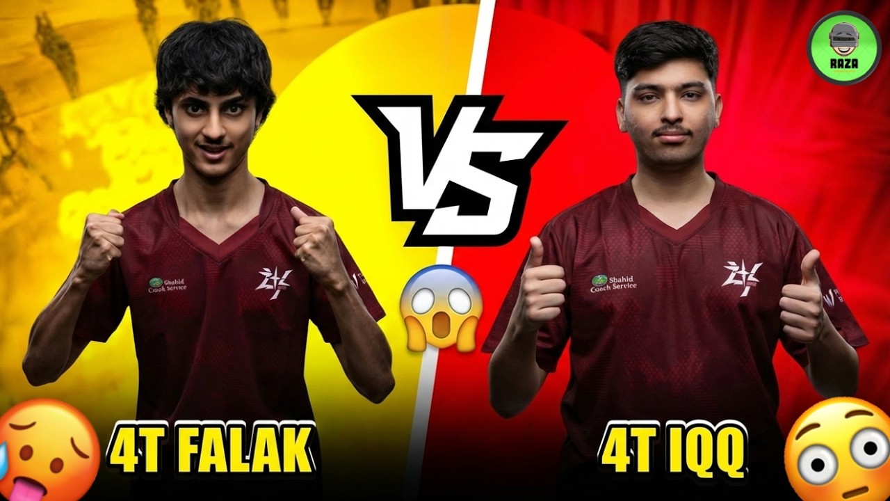 [EP. 2] @falakpubgm VS @iqpubg1585 🫨 WOW 1V1 BATTLE 🔥 4THRIVES ESPORTS