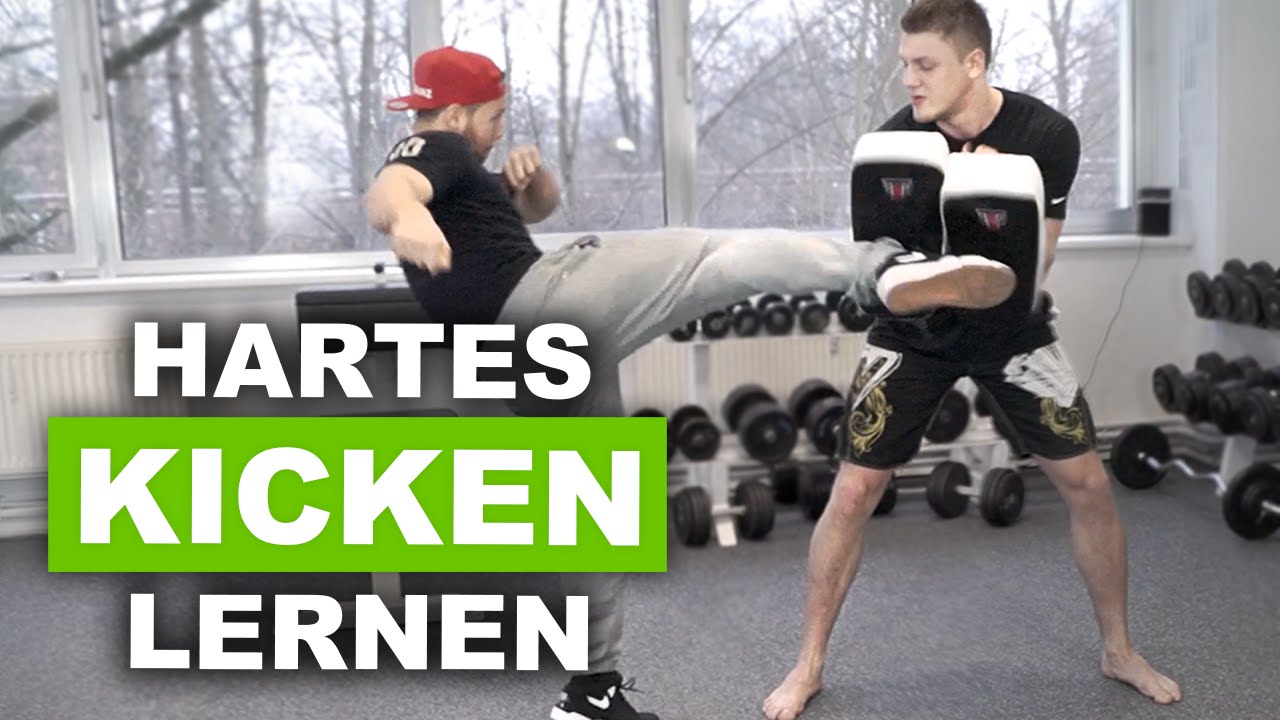 Hartes kicken lernen - mit Kickbox Weltmeister Michael Smolik