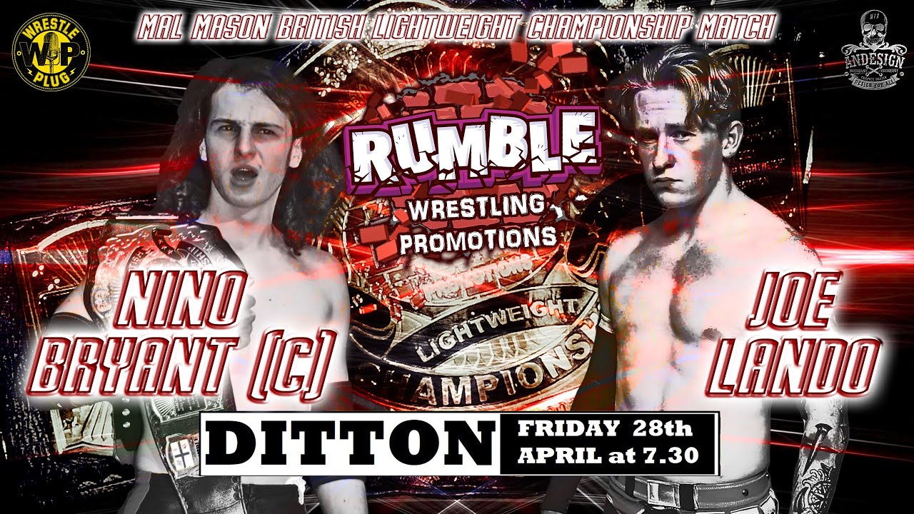 Nino Bryant (C) vs Joe Lando (Mal Mason Lightweight Championship British Rounds Match)