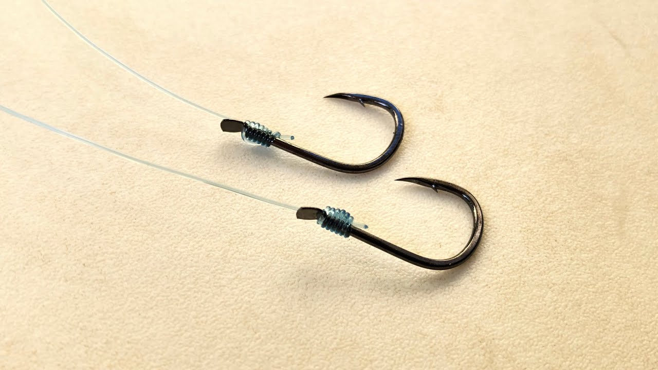 วิธีผูกเบ็ดตูดแบนง่ายๆ แข็งแรง ทนทาน (มือใหม่)How to tie the hook.