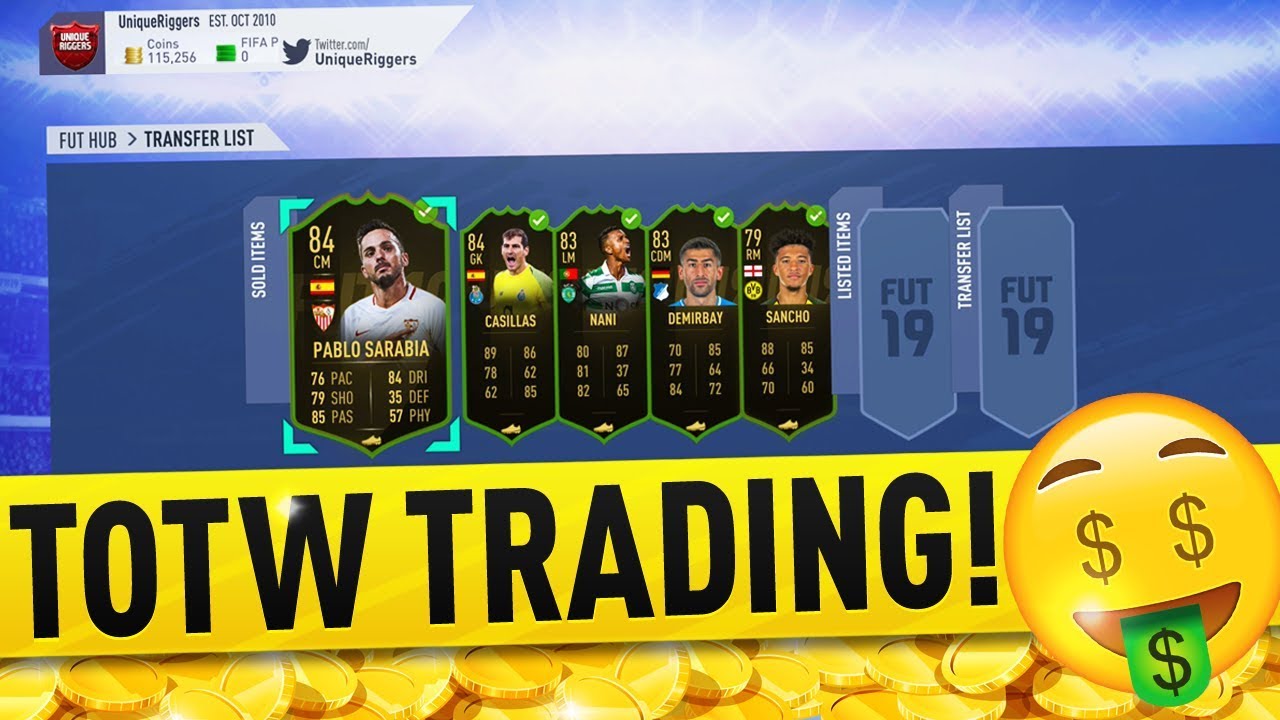 HOW TO MAKE EASY COINS ON FIFA 19! THE BEST TOTW CARDS TO SNIPE THIS WEEK! (FIFA 19 TRADING METHOD)