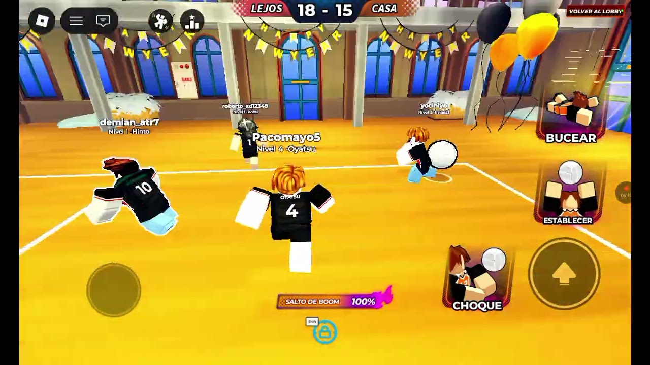 Jugando volleyball legends xd