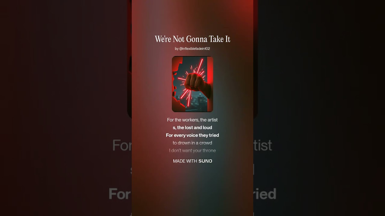 Edd Banshee - We're Not Gonna Take It