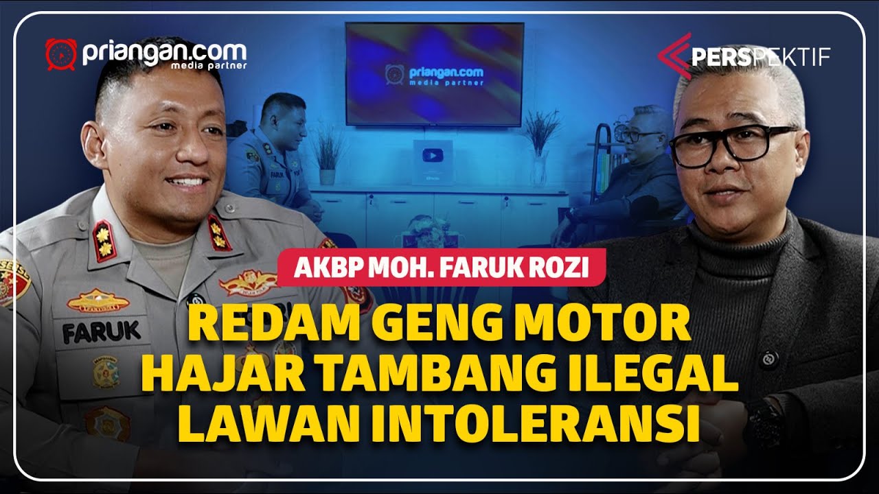 Redam Geng Motor! Hajar Tambang Ilegal! Pecah Persepsi Tasik Kota Intoleran. AKBP Moh. Faruk Rozi
