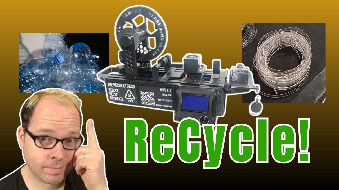 The DIY Recycling Machine For Your Plastic Waste!