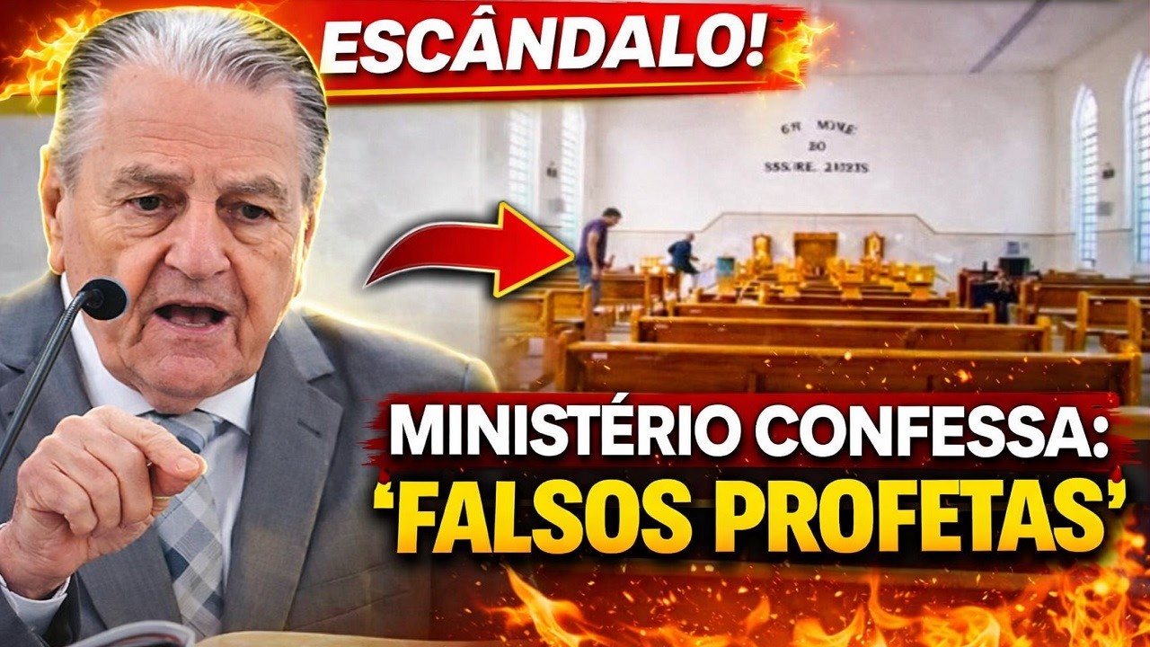 ÊXODO NA CCB: Reunião Secreta do Ministério CONFESSA ERROS e FALSAS PROFECIAS | Cláudio Marçola