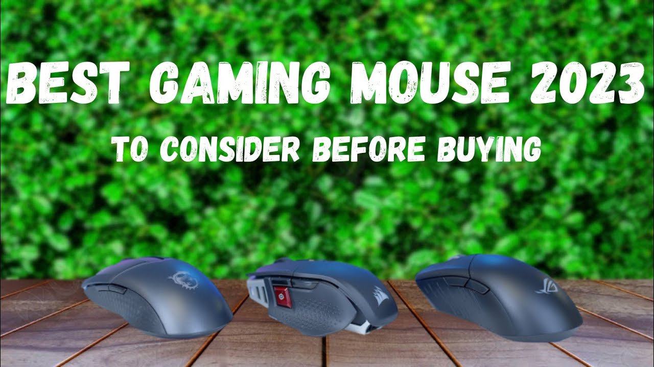 Best Gaming Mouse of 2023 - To consider before buying