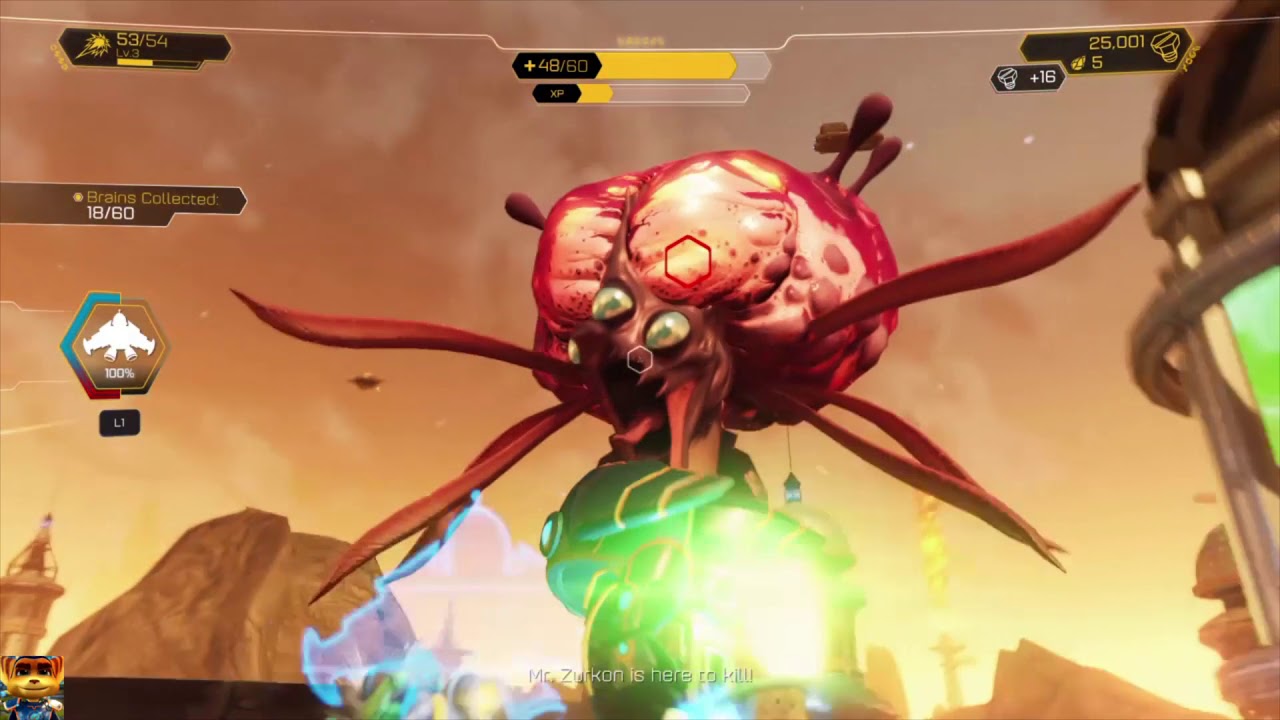 Ratchet and Clank (PS4) Walkthrough collecting all 60 brains and locations where to find them
