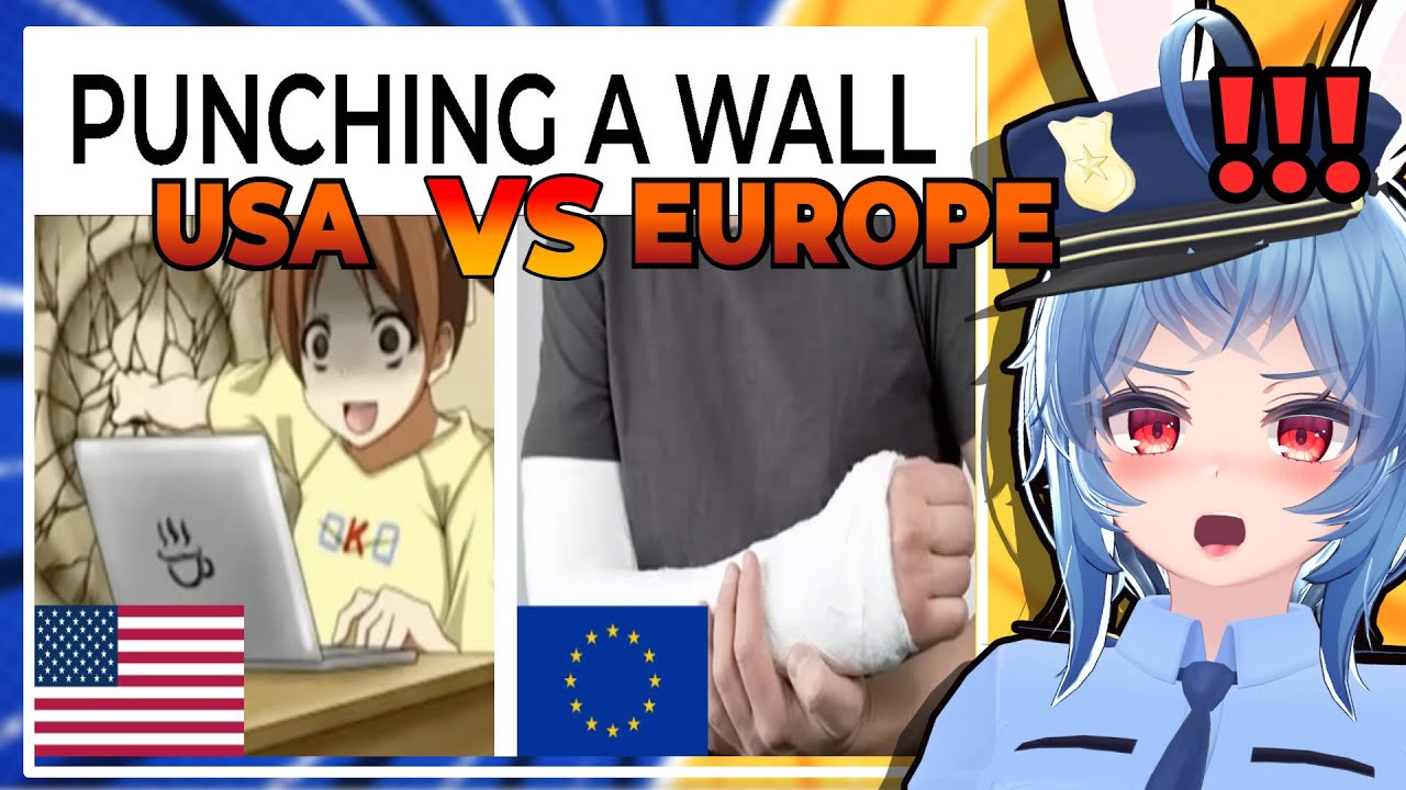 Can We stop Fighting? - USA VS EUROPE MEMES - Erundel Vtuber Reacts