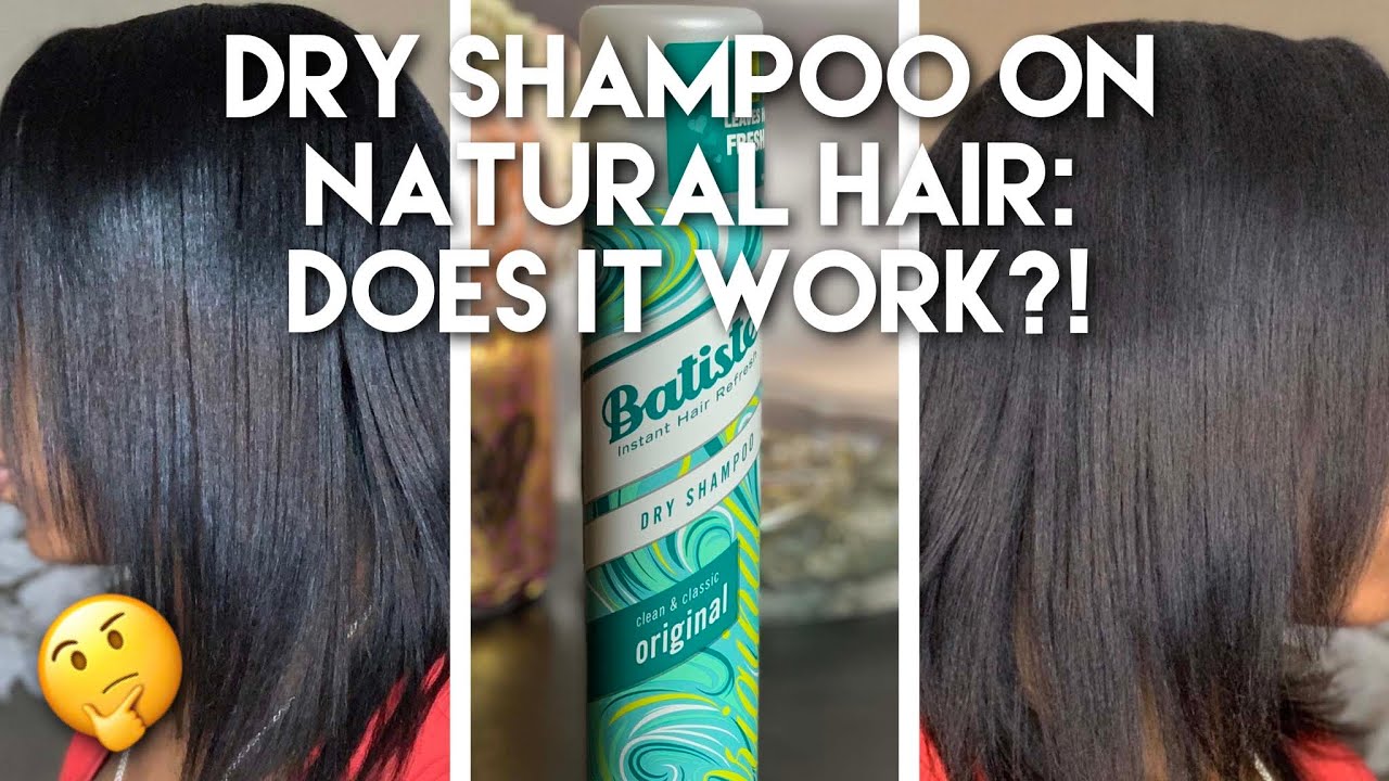 Dry Shampoo on Natural Hair | How to make your straight hair last longer