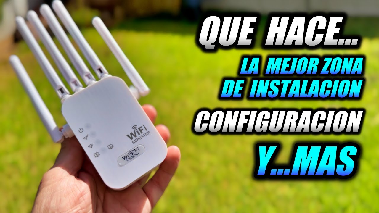 Como CONECTAR un repetidor de se&ntilde;al wifi 👉 ( GUIA COMPLETA EN SEGUNDOS )