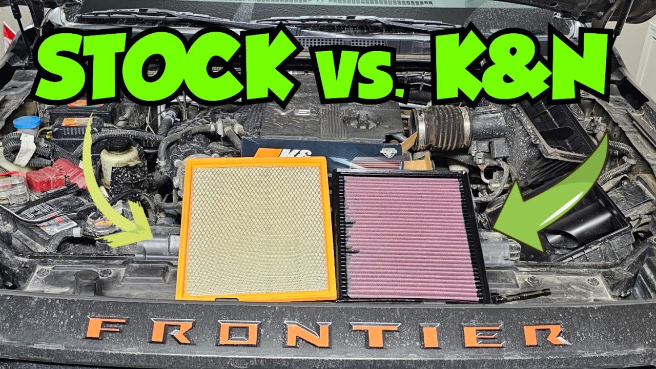 K&N HIGH-FLOW AIR FILTER INSTALL ON MY 2023 NISSAN FRONTIER PRO-4X
