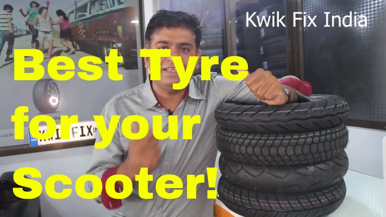Best Tyre for Activa, Access, Burgman, Aviator,  Dio  & TVS Jupiter!