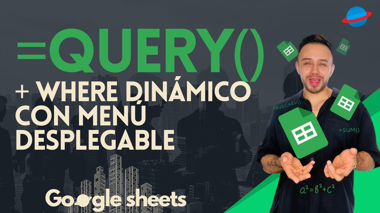 👽 Listas desplegables con QUERY en GOOGLE SHEETS