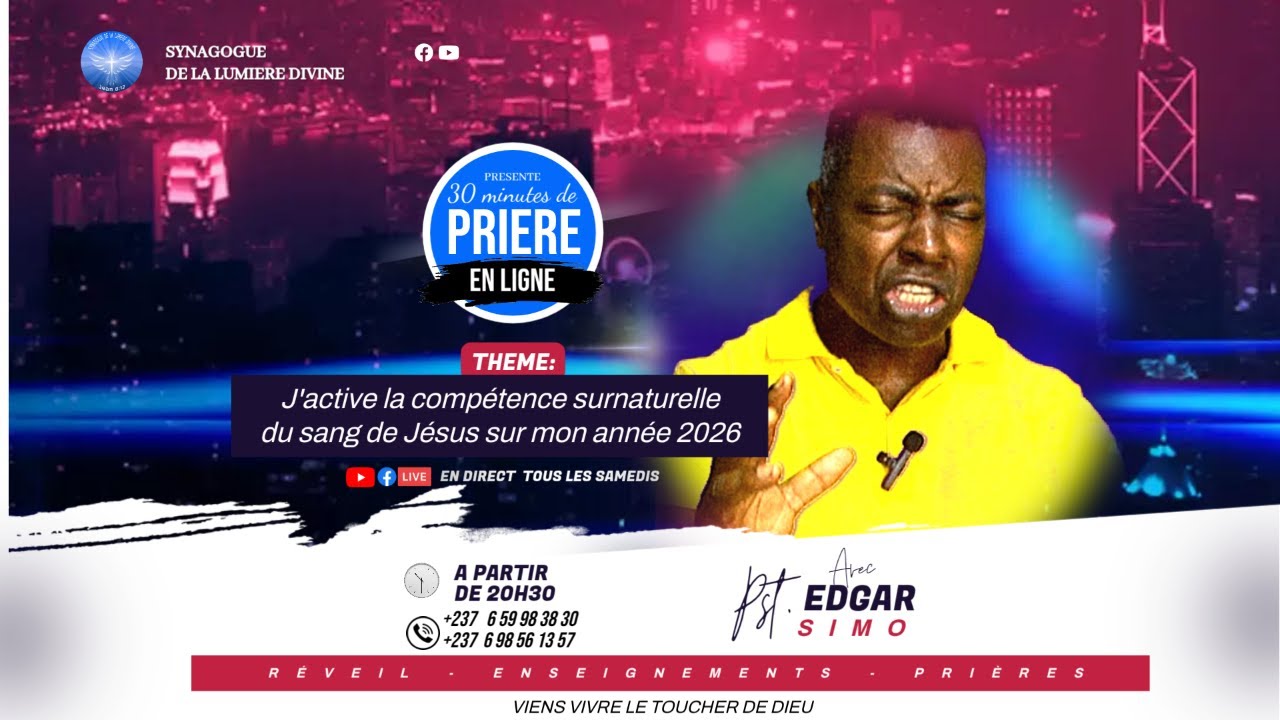 J'active la compétence surnaturelle du sang de Jésus sur mon année 2026