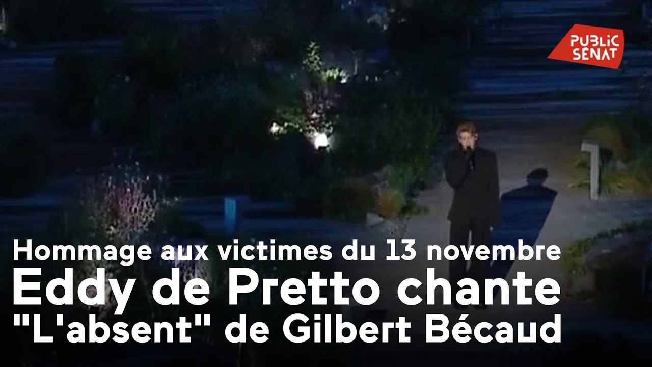 Hommage aux victimes du 13 novembre: Eddy de Pretto chante 