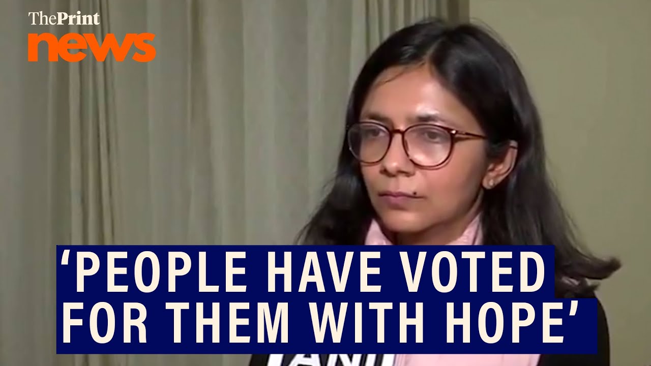 &lsquo;People have voted for BJP with hope,&rsquo; says Rajya Sabha MP Swati Maliwal on Delhi election result